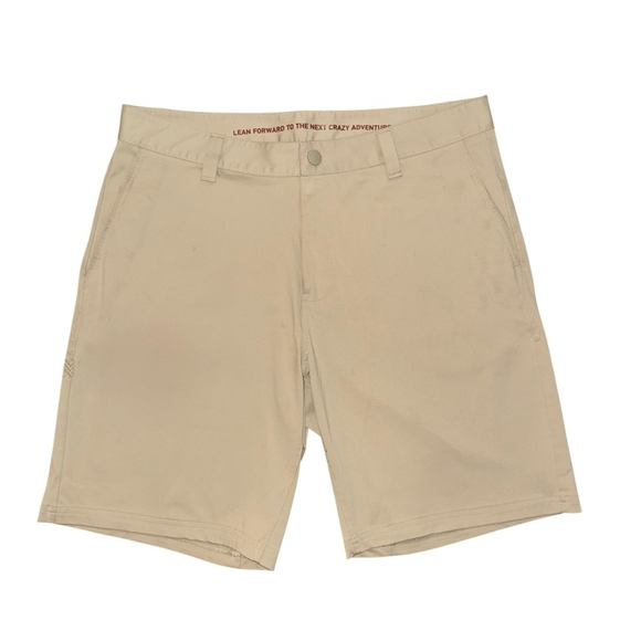 Rhone Commuter Khaki 9” Shorts Size 33 Performance - Picture 2 of 6
